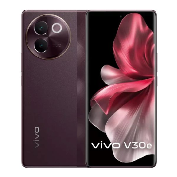 Vivo V30e 5G Smartphone 8GB RAM//256GB Storage (Velvet Red)