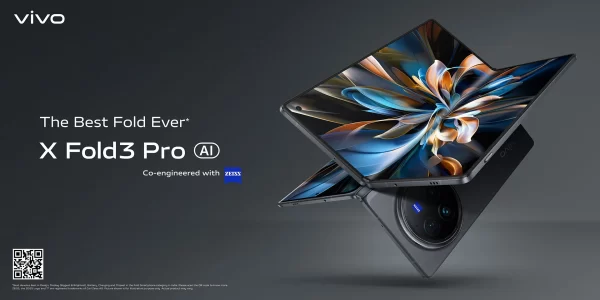 Vivo X fold 3 Pro Smartphone 16GB RAM/ 512GB Storage (Celestial Black)