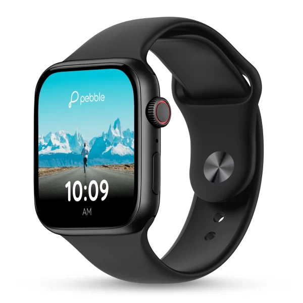 Pebble Activ 1.83" HD Display Smart Watch (Black)
