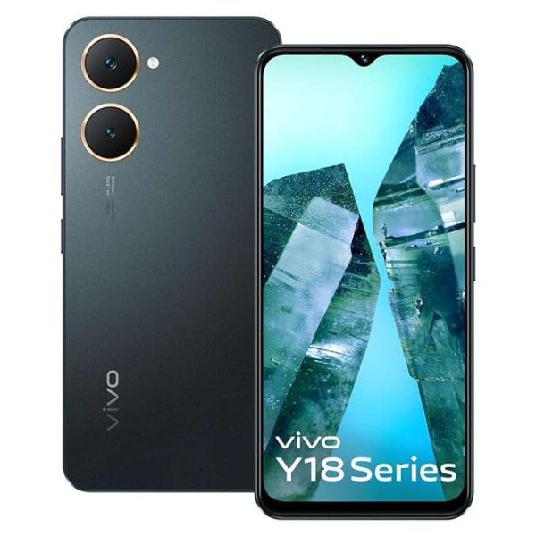 Vivo Y18i 4G Smartphone 4GB RAM/64GB Storage (Space Black)