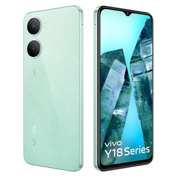 Vivo Y18t Smartphone 4GB RAM/128GB Storage (Gem Green)