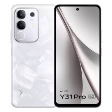 Vivo Y31 Pro 5G Smartphone 8GB RAM/ 256GB Storage (Dreamy White)